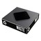 Safco 15.25 in. x 15.25 in. x 2 in. Public Square Recycling Container Lid - Black